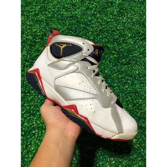 Air Jordan Retro 7 Olympic 2012 Size 12M Replacement Box 304775-135 - Picture 5 of 12